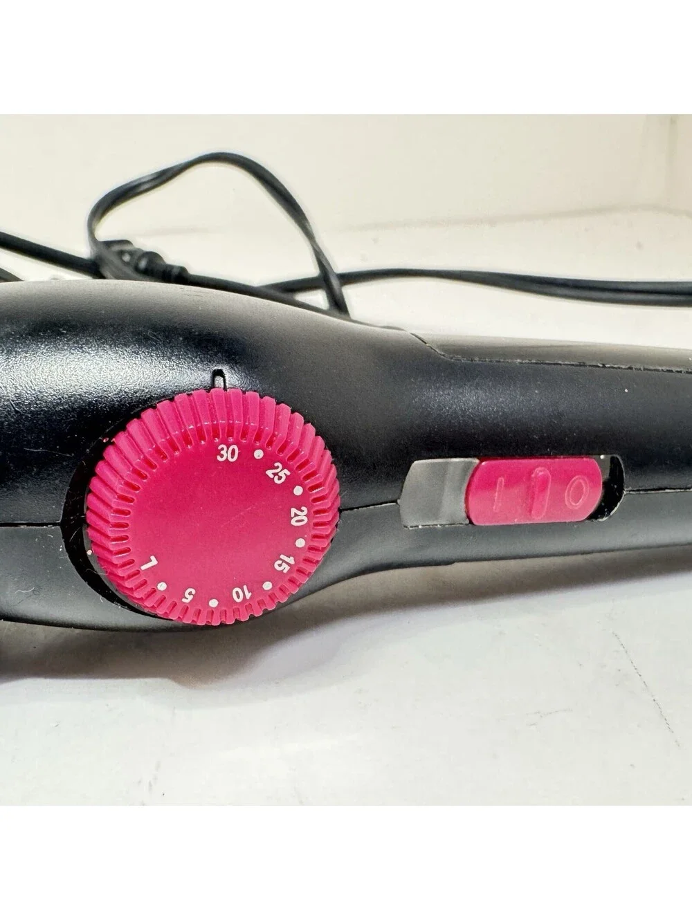 Remington CI52W1 Conical Hair Curling Wand Black Pink Ceramic Tested Working